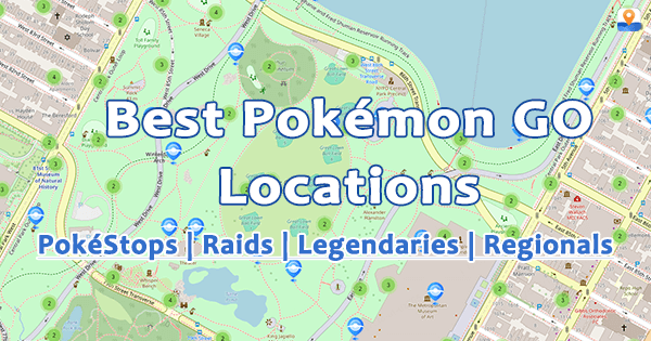 Best Pokémon GO Coordinates & Hotspots Best Pokémon GO Coordinates